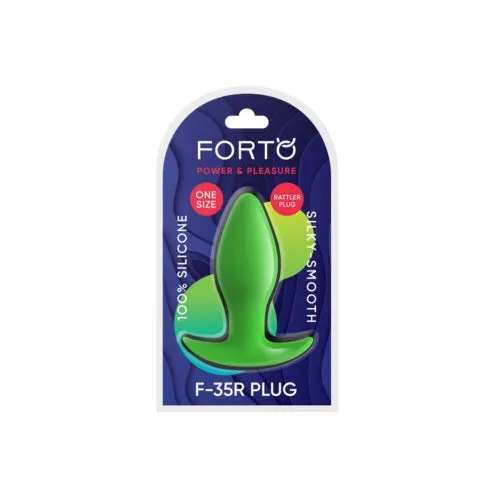 Anal | F-36R: Rattler T Plug - Black - Forto
