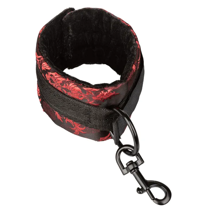 Calexotics Restraints | Calexotics Scandal Hog Tie Red & Black Restraints Wrist & Ankle Cuffs