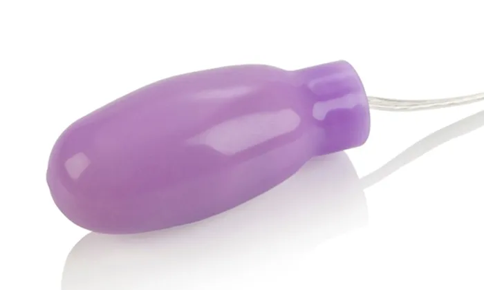 CalExotics Silicone Slims Vibrating Smooth Bullet - Purple | Vibrators