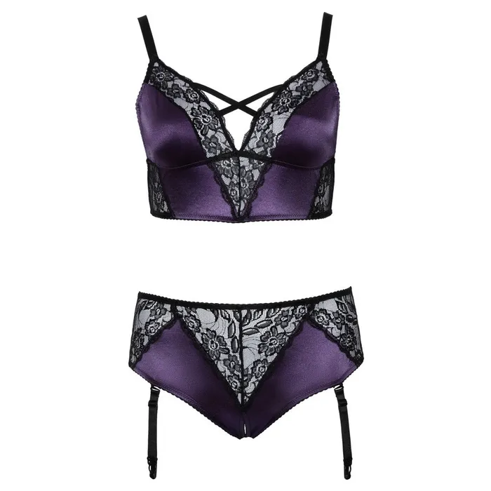 Cottelli Collection Anal | Cottelli Curves Bralette Suspender Set