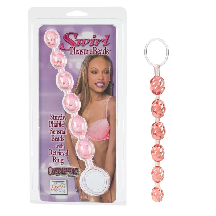 Crystalessence Graduated Beads – Flexible and Durable Pleasure | CalExotics Female Sex Toys