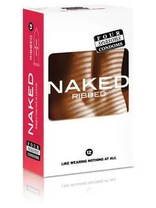 Female Sex Toys Four seasons Four Seasons 12s Naked Ribbed Condoms
