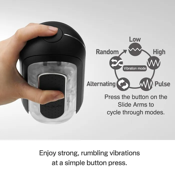 Flip Series Male Sex Toys | Flip 0-Zero Electronic Vibration Stroker- Black Flip Series Male Sex Toys | Flip 0-Zero Electronic Vibration Stroker- Black