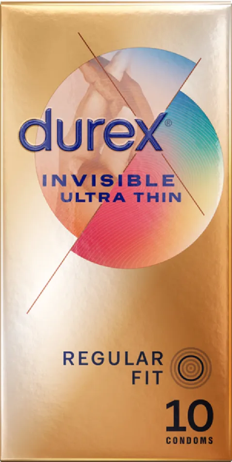 Invisible - Regular Fit 10's | Durex Female Sex Toys