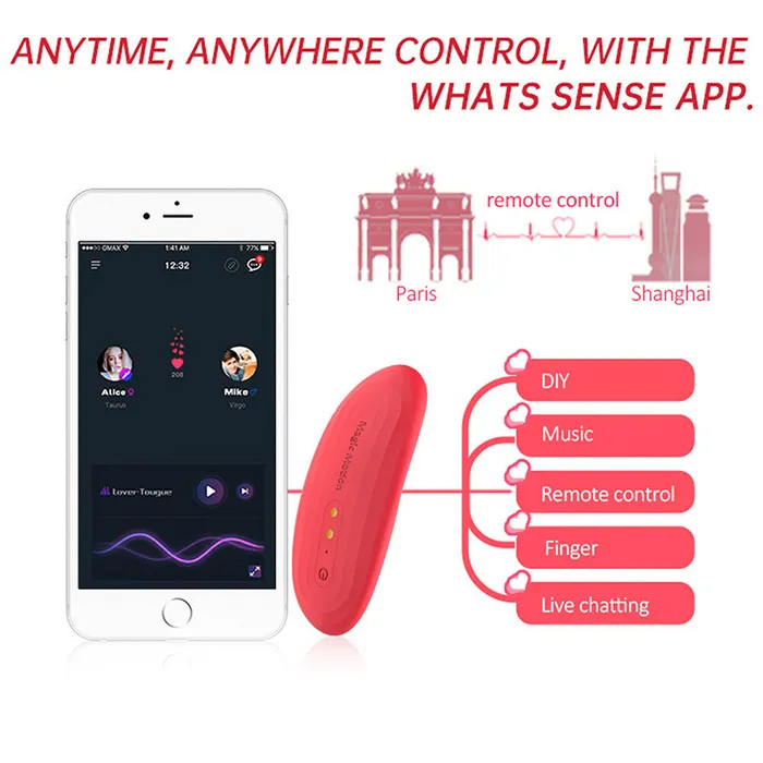 Magic Motion Nyx Smart Panty Vibrator | Magic Motion Female Sex Toys Magic Motion Nyx Smart Panty Vibrator | Magic Motion Female Sex Toys