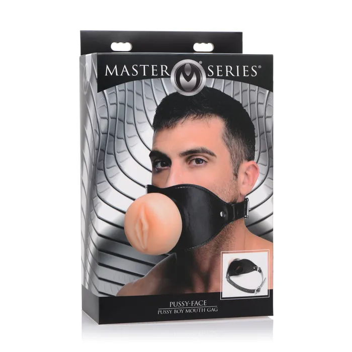 Male Sex Toys | Pussy Face Oral Sex Mouth Gag - Master Series Male Sex Toys | Pussy Face Oral Sex Mouth Gag - Master Series