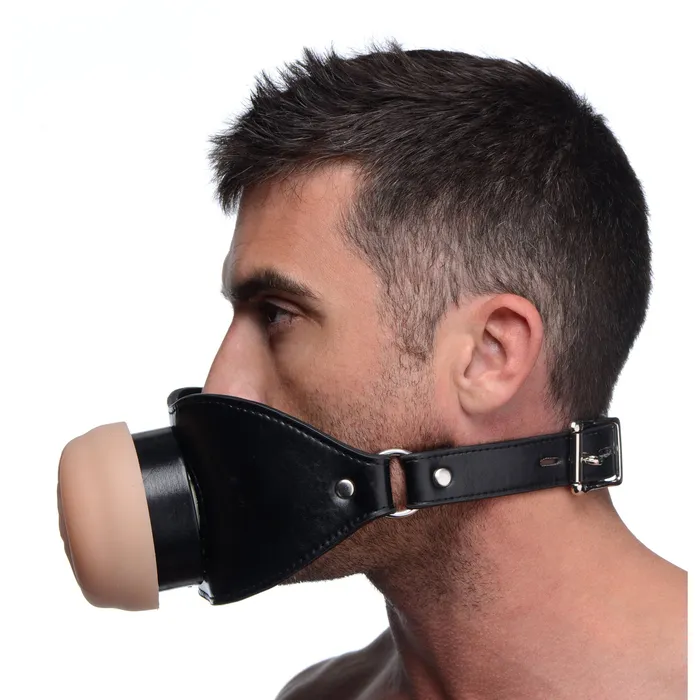 Male Sex Toys | Pussy Face Oral Sex Mouth Gag - Master Series Male Sex Toys | Pussy Face Oral Sex Mouth Gag - Master Series