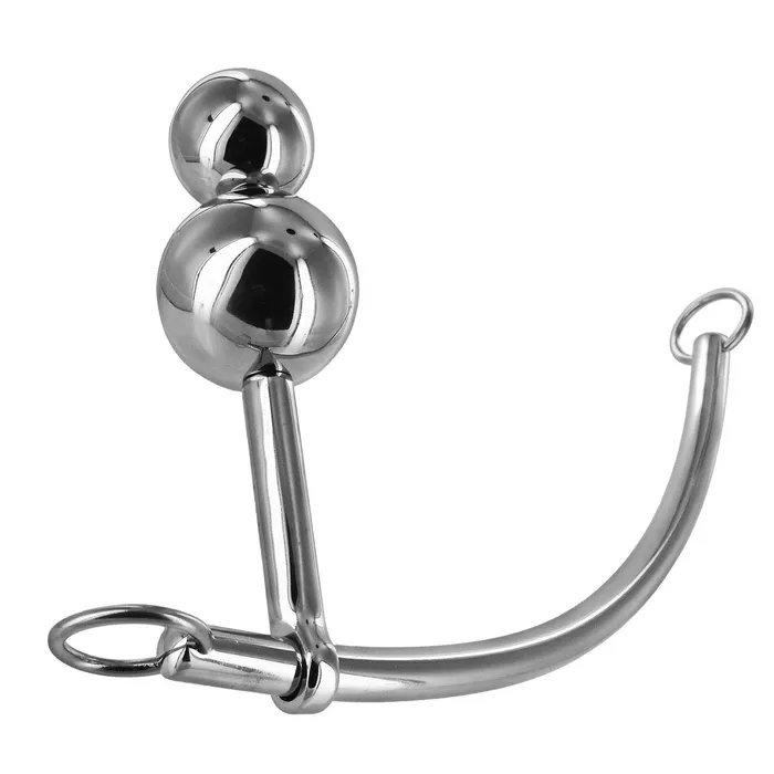 Master Series DuoSphere Anal Plug and Bondage Hook Male Sex Toys