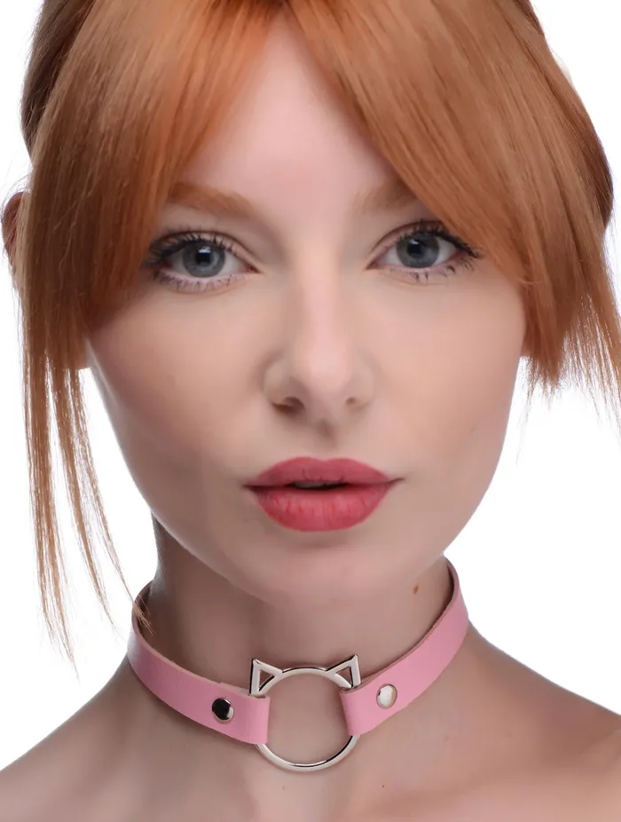 Master Series Male Sex Toys | Kinky Kitty Ring Slim Choker