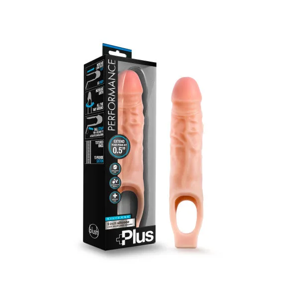 Performance Plus 9 Silicone Cock Sheath Penis Extender The Condomerie Nowra Male Sex Toys