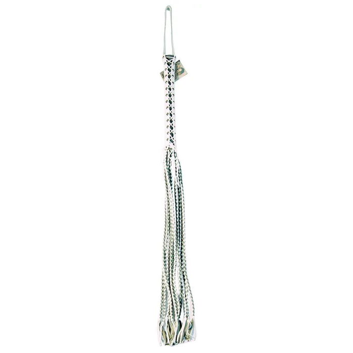 Ruff Doggie Styles Corset Flogger - White/Grey | Vibrators Ruff Doggie Styles Corset Flogger - White/Grey | Vibrators