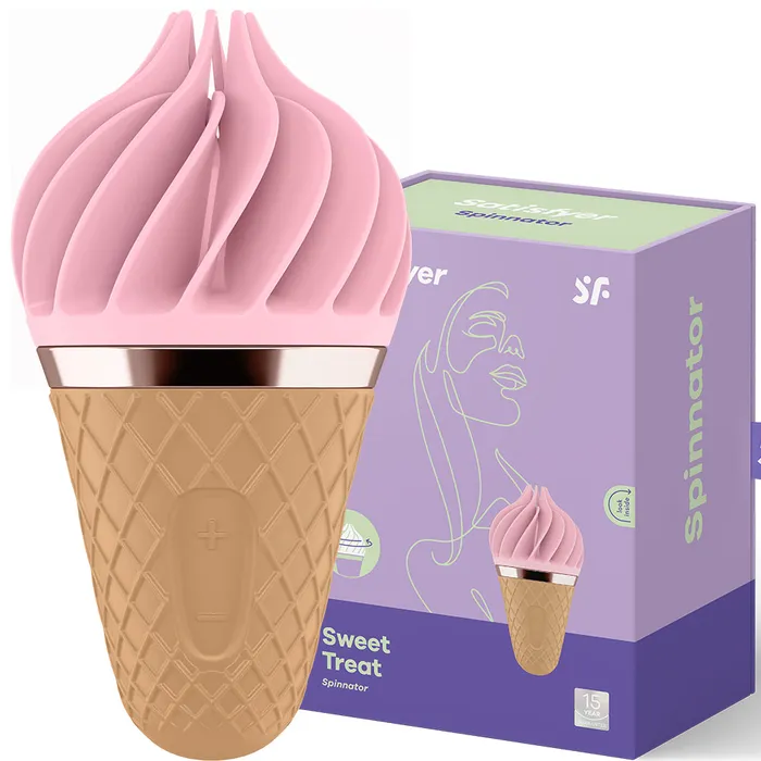 Satisfyer Vibrators | Satisfyer Sweet Treat ROTATING Vibrator POWERFUL USB Clitoral Stimulator Sex Toy