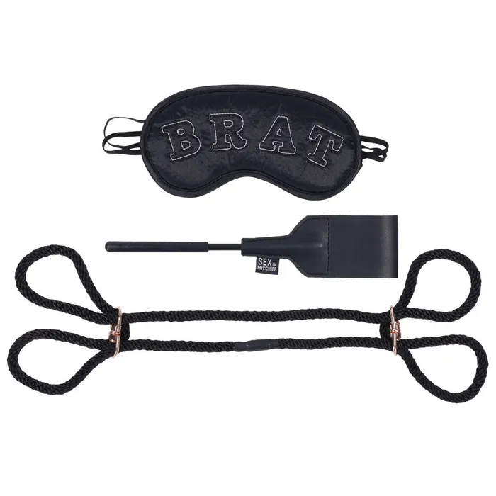 Sportsheets Anal Knotty Brat Kit Black