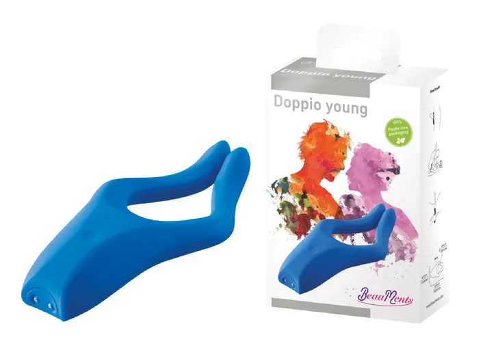 St Rubber BeauMents Doppio Young Blue Vibrators
