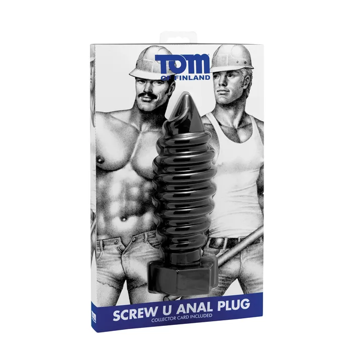 Tom Of Finland Tom of Finland Screw U Anal Plug | Male Sex Toys Tom Of Finland Tom of Finland Screw U Anal Plug | Male Sex Toys
