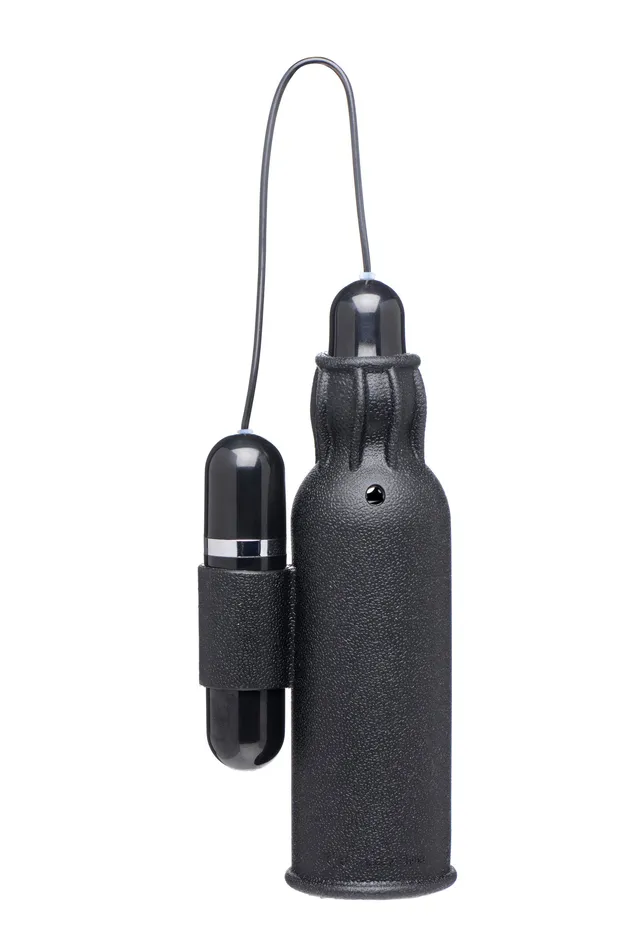 Trinity Men Male Sex Toys | Lightning Stroke Silicone Stroker With Vibrating Bullet Trinity Men Male Sex Toys | Lightning Stroke Silicone Stroker With Vibrating Bullet