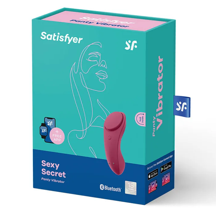 Vibrators | Satisfyer Satisfyer Sexy Secret - App Contolled USB-Rechargeable Panty Vibrator