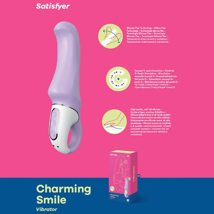 Vibrators Satisfyer Satisfyer Vibes Charming Smile