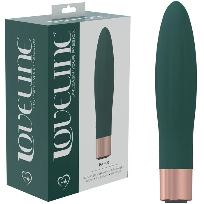 Vibrators Shots Toys LOVELINE Fame Green
