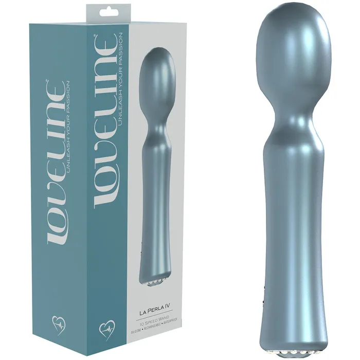 Vibrators Shots Toys LOVELINE La Perla IV Blue