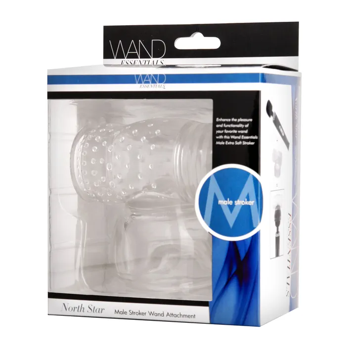 Wand Essentials Male Sex Toys | North Star Enhanced Sensation Male Stroker Wand Attachment Wand Essentials Male Sex Toys | North Star Enhanced Sensation Male Stroker Wand Attachment