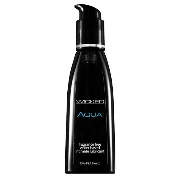 Wicked Lubricants Wicked Aqua Unscented Water Based Lubricant 250mL