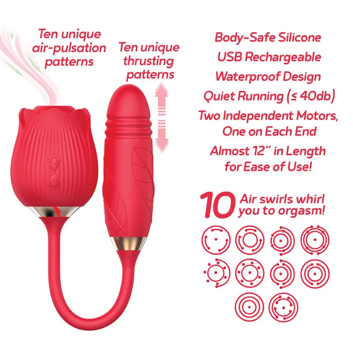 Wild Rose Suction Thruster | Icon Brands Vibrators