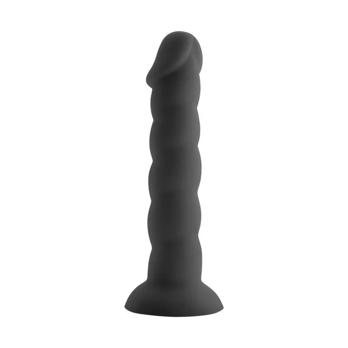 XMEN Dildos Spiral Cock Black