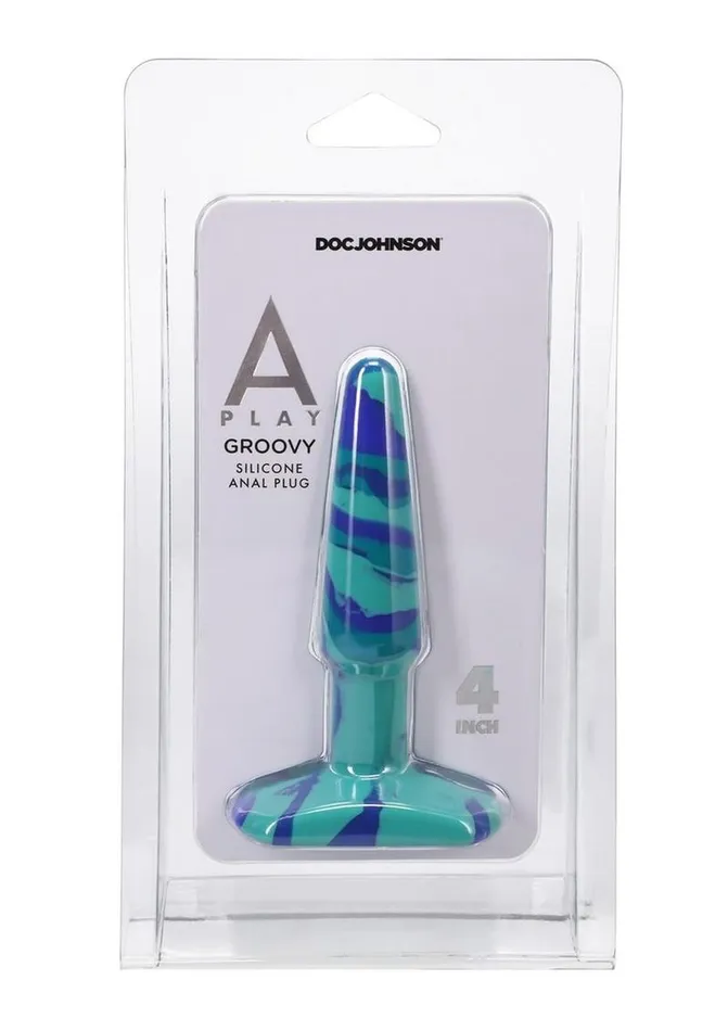 A-Play Male Sex Toys | A-Play Groovy Silicone Anal Plug