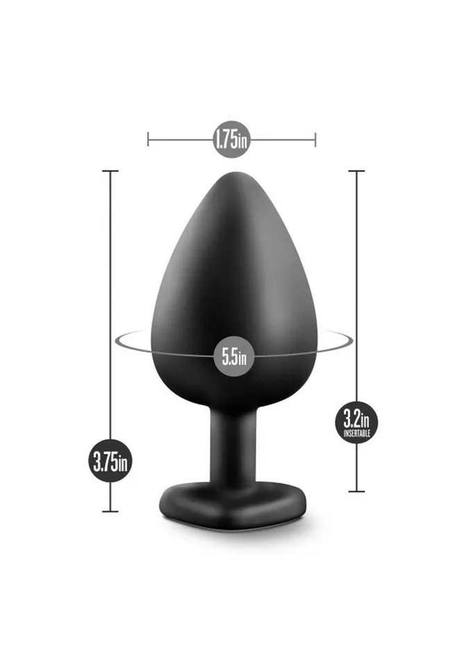 Anal | Temptasia Temptasia Bling Plug Silicone Butt Plug