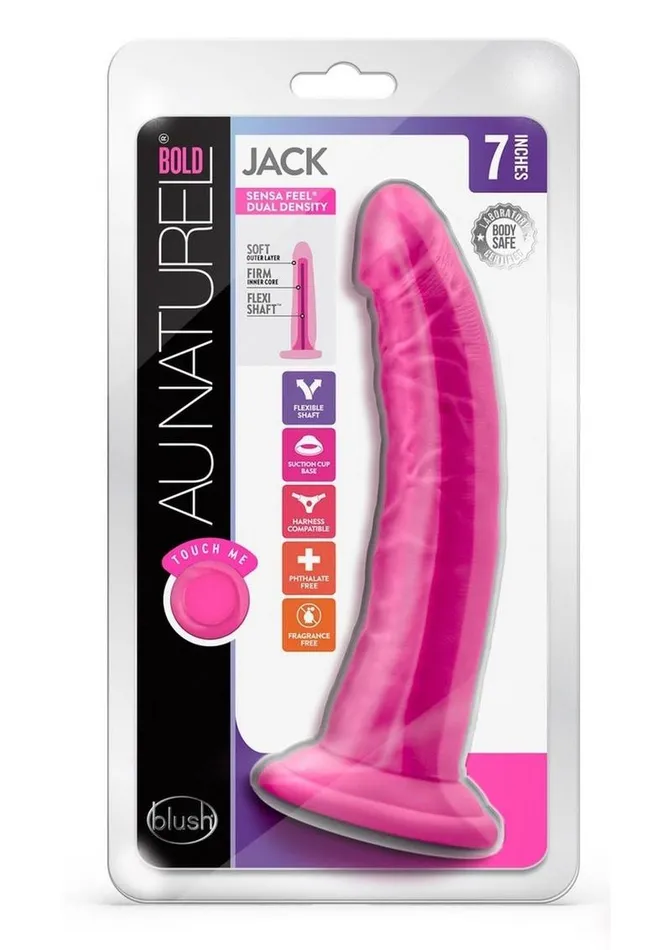 Au Naturel Female Sex Toys | Au Naturel Bold Jack Dildo with Suction Cup
