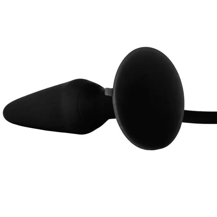 Black Silicone Inflatable Anal Plug | California Exotic Anal