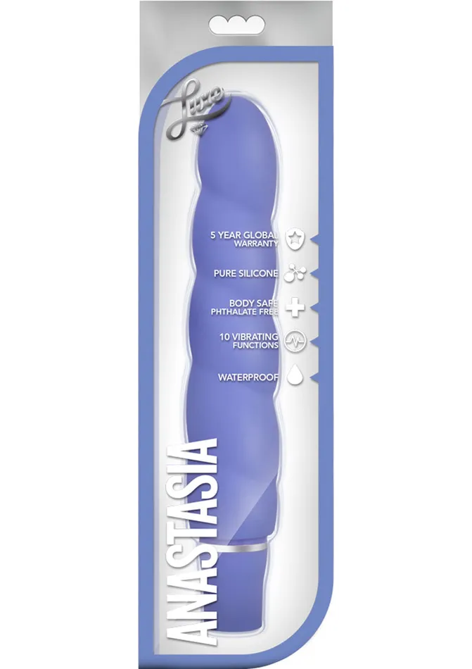 Blush Novelties Anal Luxe Anastasia Periwinkle