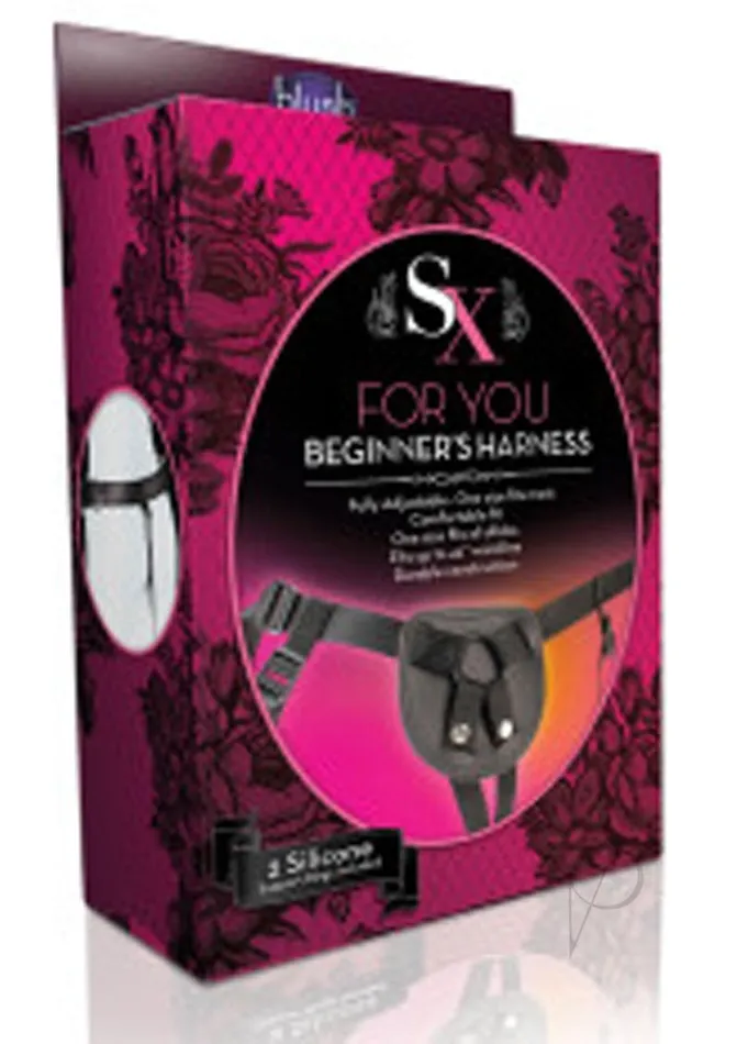 Blush Novelties Anal Sx For You Beginners Harness Black