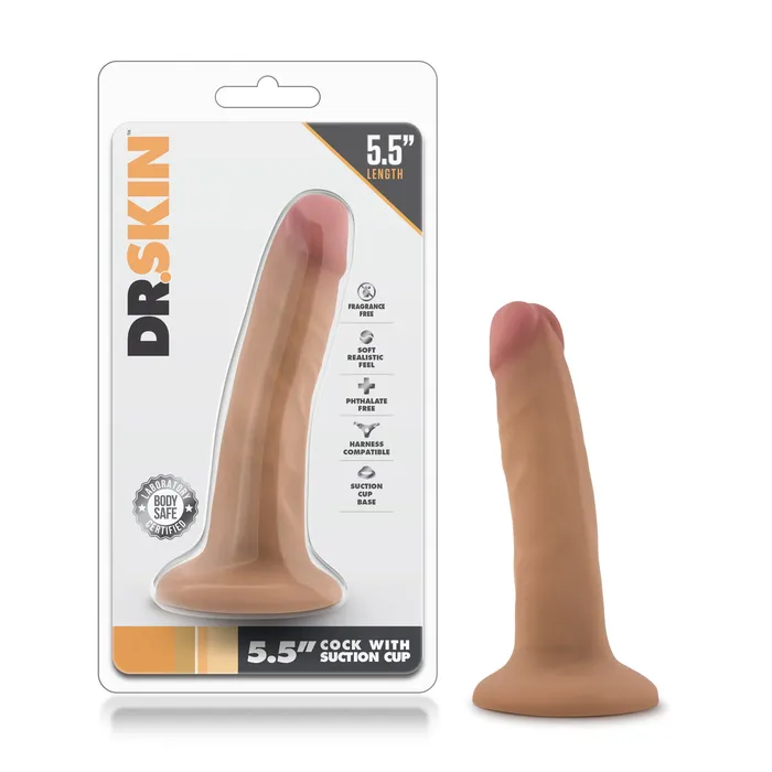Blush Novelties Female Sex Toys | Dr. Skin - 5.5 Inch Cock With Suction Cup Blush Novelties Female Sex Toys | Dr. Skin - 5.5 Inch Cock With Suction Cup