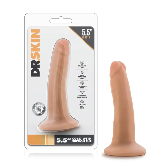 Blush Novelties Female Sex Toys | Dr. Skin - 5.5 Inch Cock With Suction Cup Blush Novelties Female Sex Toys | Dr. Skin - 5.5 Inch Cock With Suction Cup