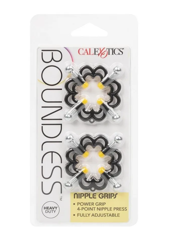 Boundless Vibrators | Boundless Nipple Grips Adjustable Multi-Use Clamps
