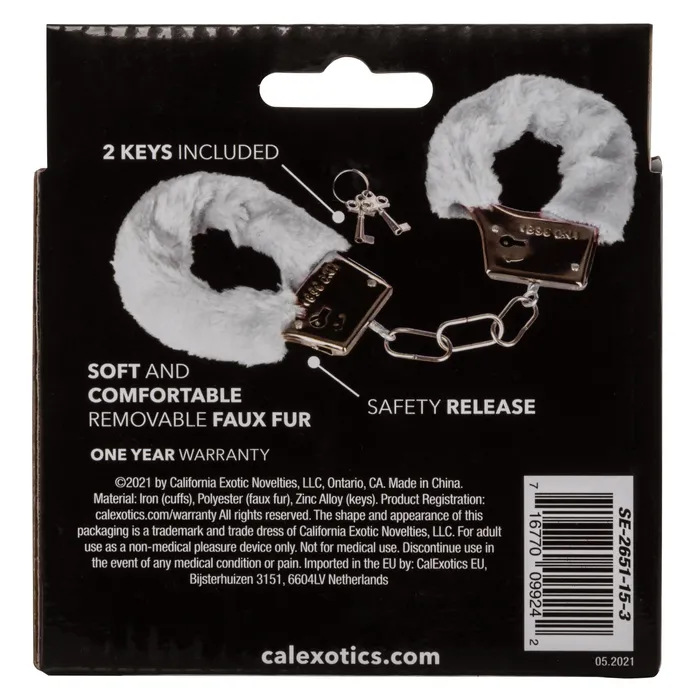 CalExotics Couples | Playful Furry Cuffs CalExotics Couples | Playful Furry Cuffs
