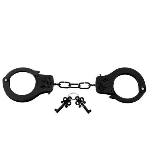 Couples Pipedream Fetish Fantasy Series Designer Metal Handcuffs Black