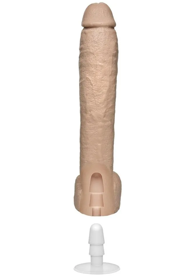 Doc Johnson Female Sex Toys | The Naturals Dildo with Balls