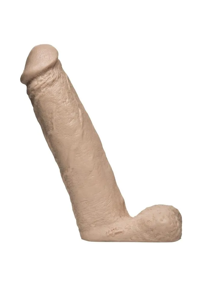 Doc Johnson Female Sex Toys | The Naturals Dildo with Balls
