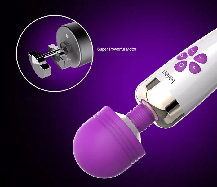 Female Sex Toys | Blissful Delirium Sexual Wellness - Fantasy Rechargeable 10 Frequency 7 Speed Magic Wand  Powerful Clitoris Stimulator Vibrator