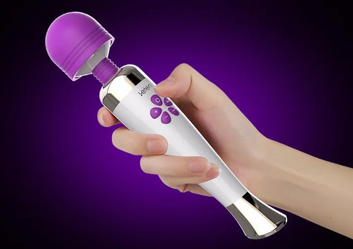 Female Sex Toys | Blissful Delirium Sexual Wellness - Fantasy Rechargeable 10 Frequency 7 Speed Magic Wand  Powerful Clitoris Stimulator Vibrator