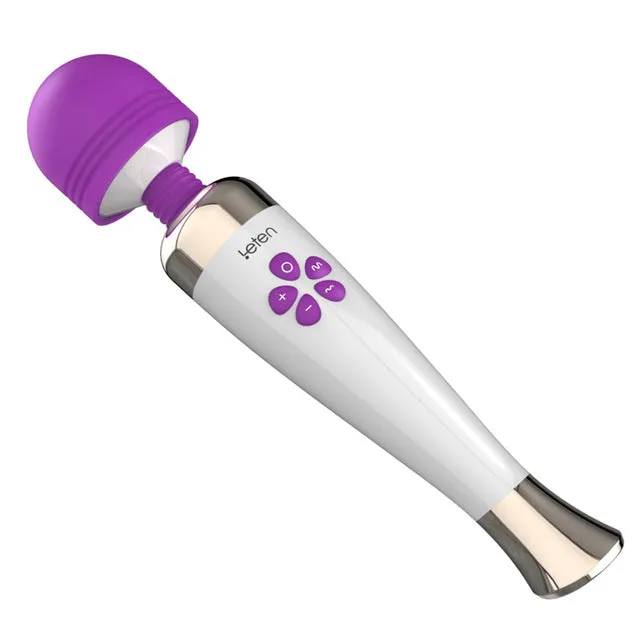 Female Sex Toys | Blissful Delirium Sexual Wellness - Fantasy Rechargeable 10 Frequency 7 Speed Magic Wand  Powerful Clitoris Stimulator Vibrator