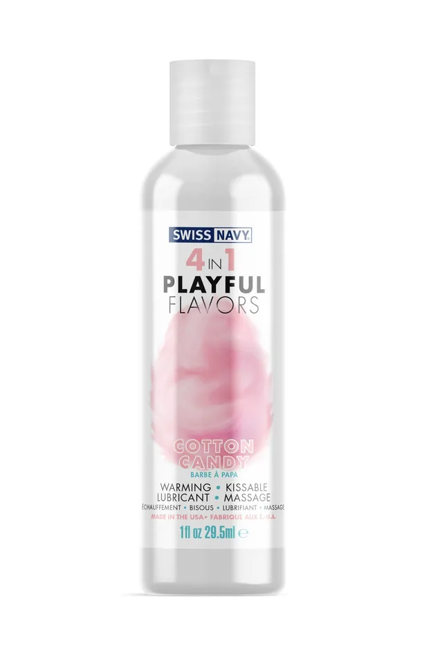 Female Sex Toys MD Science Lab Swiss Navy 4in1 Playful Flavors Cotton Candy