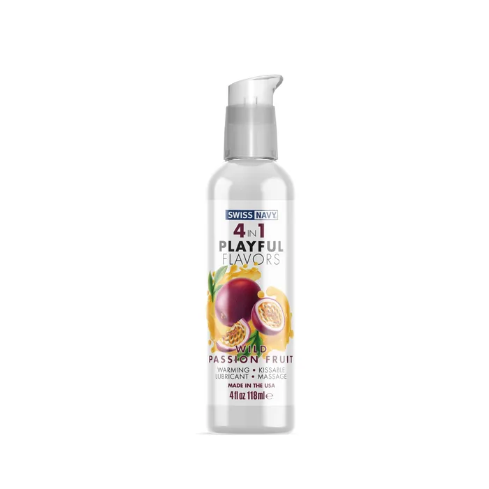 Female Sex Toys MD Science Lab Swiss Navy 4in1 Playful Flavors Wild Passion Fruit 4 Fl Oz Female Sex Toys MD Science Lab Swiss Navy 4in1 Playful Flavors Wild Passion Fruit 4 Fl Oz