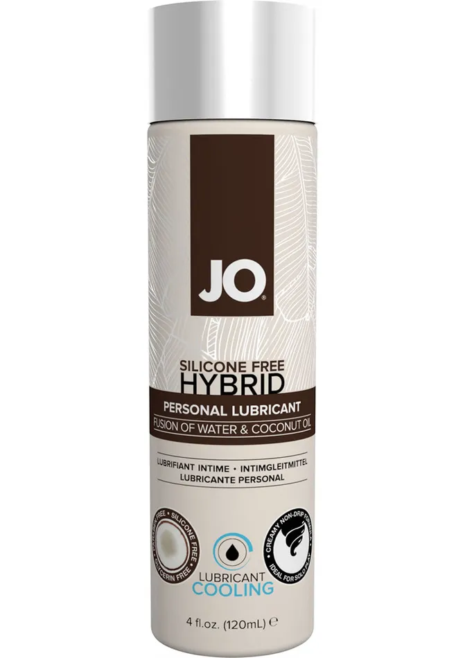 Female Sex Toys System Jo 4Oz Silicone Free Hybrid WCoconut Cool