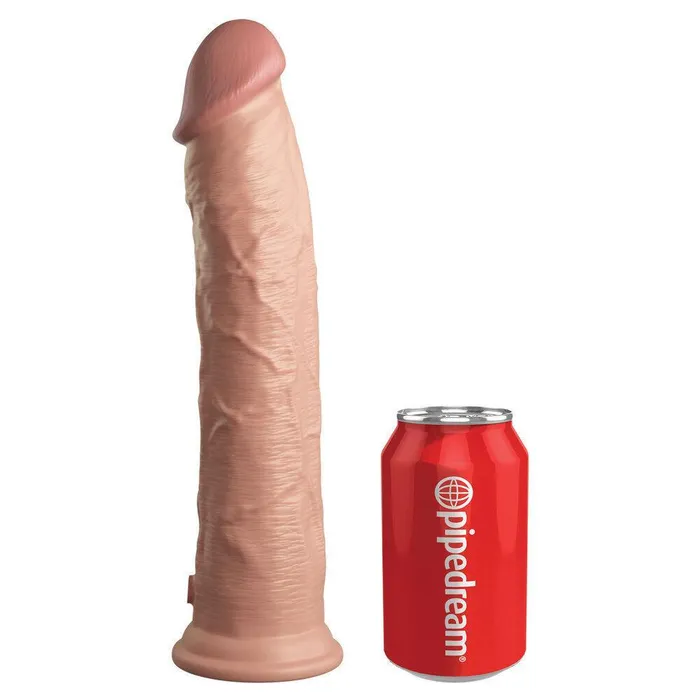 King Cock Elite Dual Density Silicone Dildo | PipeDream Female Sex Toys
