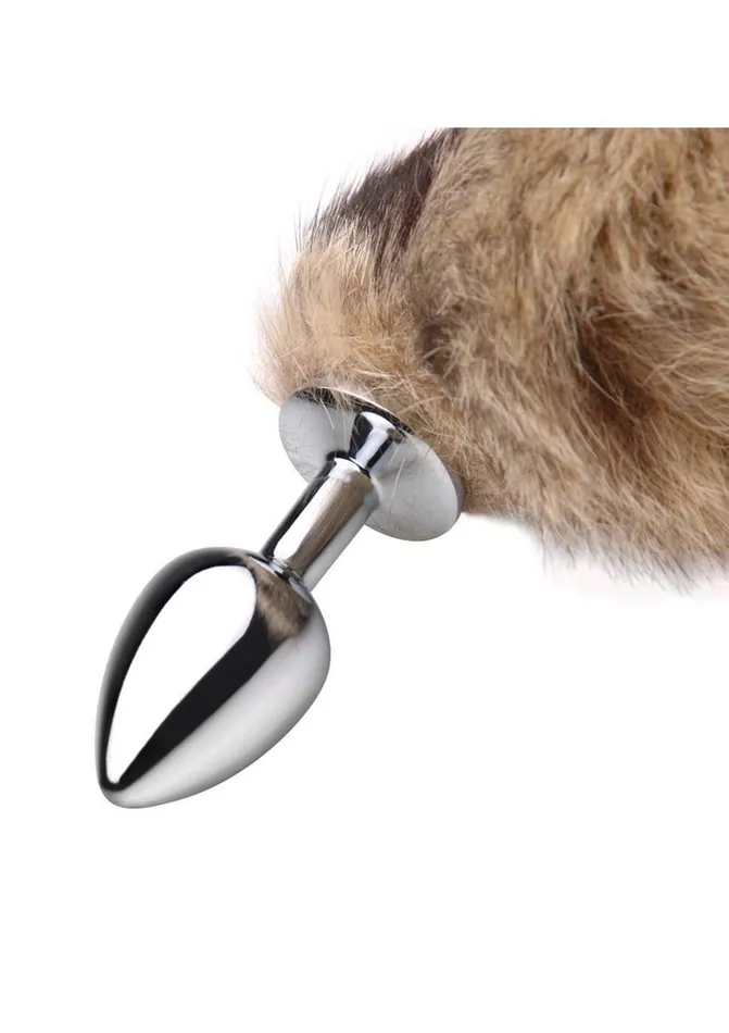 Master Series Male Sex Toys | Master Series Untamed XL Fox Tail Anal Plug