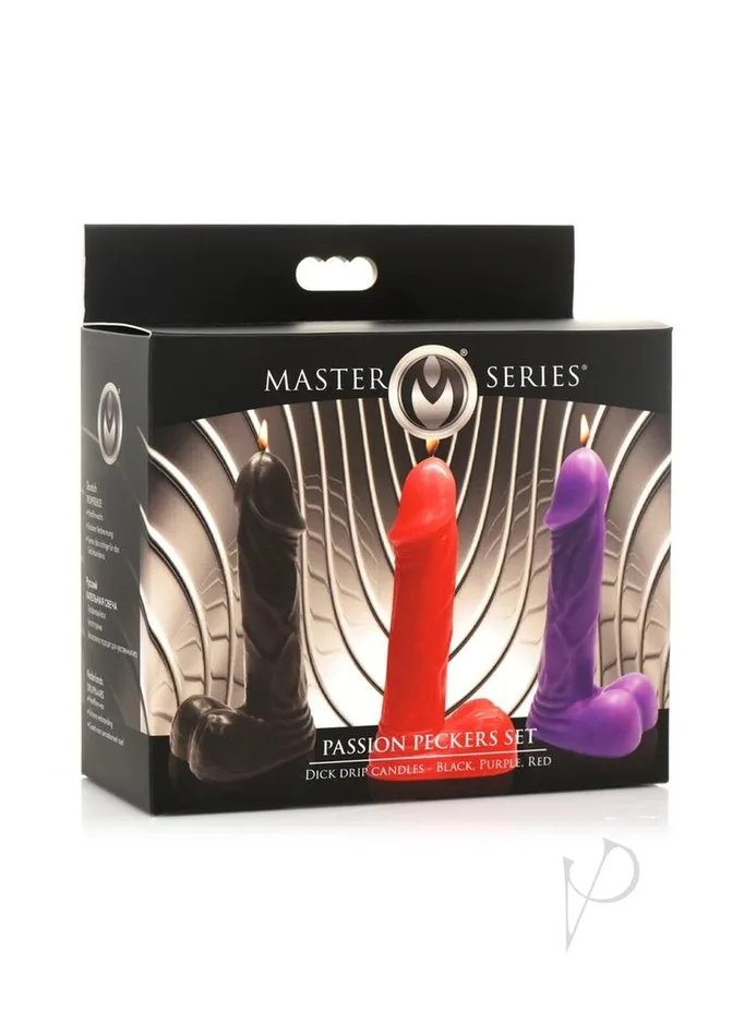 Master Series Master Series Passion Peckers Candle | Male Sex Toys